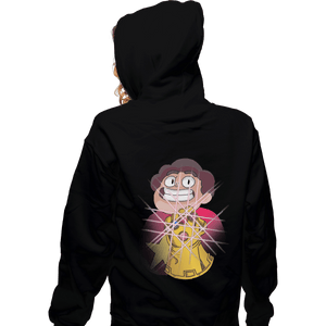 Shirts Zippered Hoodies, Unisex / Small / Black Steven and the Infinity Gems
