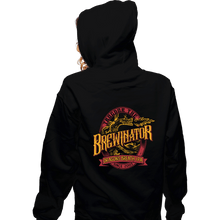 Load image into Gallery viewer, Secret_Shirts Zippered Hoodies, Unisex / Small / Black Brewinator IPA
