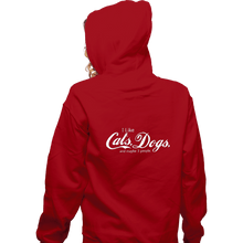 Load image into Gallery viewer, Shirts Zippered Hoodies, Unisex / Small / Red I Like Cats, Dogs, And Maybe 3 People
