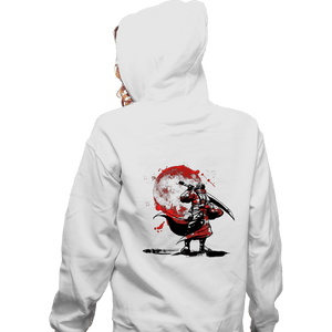 Shirts Zippered Hoodies, Unisex / Small / White Final Samurai