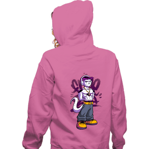 Daily_Deal_Shirts Zippered Hoodies, Unisex / Small / Red Machiavellian Frieza