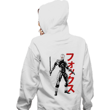 Load image into Gallery viewer, Shirts Zippered Hoodies, Unisex / Small / White The Gray Fox
