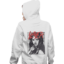Load image into Gallery viewer, Secret_Shirts Zippered Hoodies, Unisex / Small / White Buffy The Slayer
