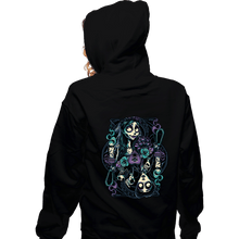 Load image into Gallery viewer, Daily_Deal_Shirts Zippered Hoodies, Unisex / Small / Black Bride &amp; Victor Card
