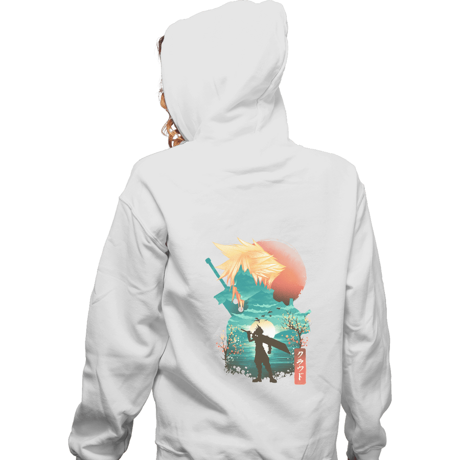 Shirts Pullover Hoodies, Unisex / Small / White Ukiyo Cloud