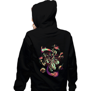 Daily_Deal_Shirts Zippered Hoodies, Unisex / Small / Black Terrible Fate.