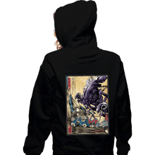 Load image into Gallery viewer, Daily_Deal_Shirts Zippered Hoodies, Unisex / Small / Black Aliens In Japan
