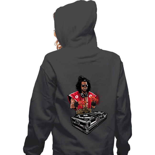Secret_Shirts Zippered Hoodies, Unisex / Small / Dark Heather DJ Sho Nuff