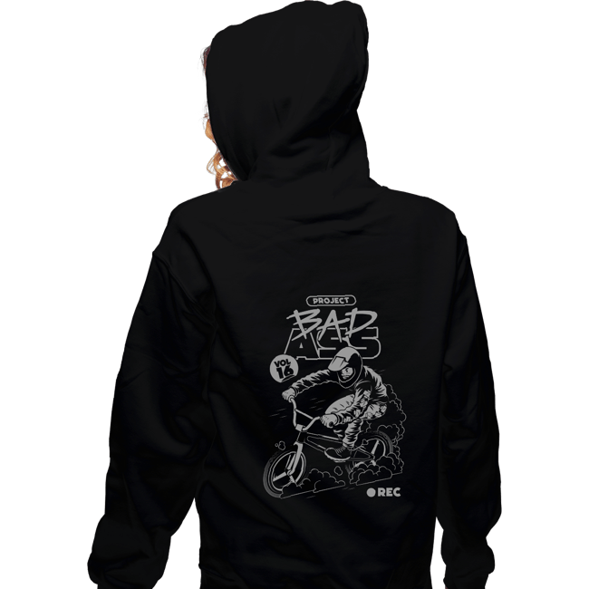 Shirts Zippered Hoodies, Unisex / Small / Black Project Badass