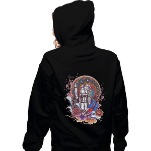 Shirts Zippered Hoodies, Unisex / Small / Black RX78 Ornate