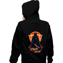 Load image into Gallery viewer, Shirts Zippered Hoodies, Unisex / Small / Black Retro Dark Lord
