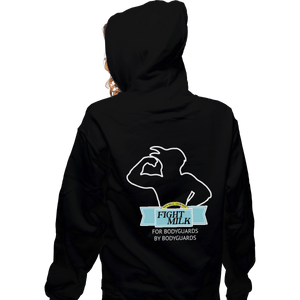 Secret_Shirts Zippered Hoodies, Unisex / Small / Black Fight Milk Secret Sale