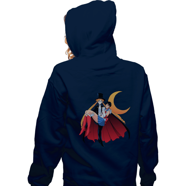 Secret_Shirts Zippered Hoodies, Unisex / Small / Navy Sailor Tuxedo