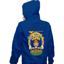 Load image into Gallery viewer, Daily_Deal_Shirts Zippered Hoodies, Unisex / Small / Royal Blue Buddy Charms
