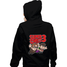 Load image into Gallery viewer, Shirts Pullover Hoodies, Unisex / Small / Black Super Schrute Cousins
