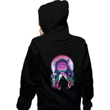 Load image into Gallery viewer, Daily_Deal_Shirts Zippered Hoodies, Unisex / Small / Black Demon  Nezuko
