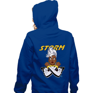 Daily_Deal_Shirts Zippered Hoodies, Unisex / Small / Royal Blue Storm 97