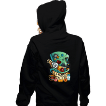 Load image into Gallery viewer, Daily_Deal_Shirts Zippered Hoodies, Unisex / Small / Black It&#39;s Always Tea Time
