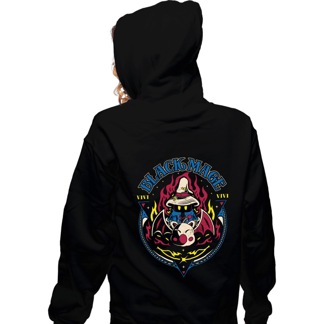 Secret_Shirts Zippered Hoodies, Unisex / Small / Black Kupo Black Mage