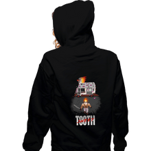 Load image into Gallery viewer, Daily_Deal_Shirts Zippered Hoodies, Unisex / Small / Black Sweet Tooth
