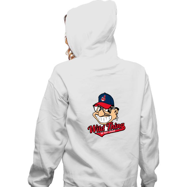 Shirts Zippered Hoodies, Unisex / Small / White Wild Thing