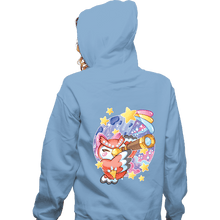 Load image into Gallery viewer, Shirts Zippered Hoodies, Unisex / Small / Royal Blue Animal Crossing - Celeste
