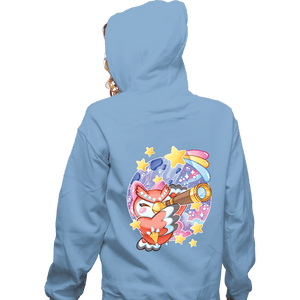 Shirts Zippered Hoodies, Unisex / Small / Royal Blue Animal Crossing - Celeste