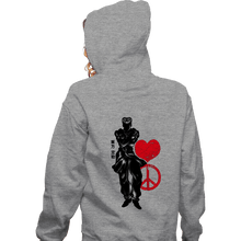 Load image into Gallery viewer, Shirts Zippered Hoodies, Unisex / Small / Sports Grey Crimson Josuke
