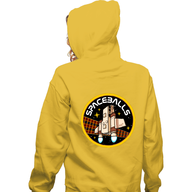 Daily_Deal_Shirts Zippered Hoodies, Unisex / Small / White Vintage Spaceballs