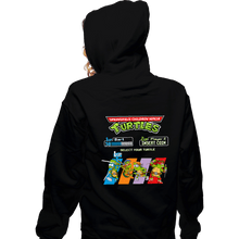 Load image into Gallery viewer, Daily_Deal_Shirts Zippered Hoodies, Unisex / Small / Black Springfield Turtles
