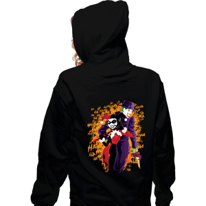 Daily_Deal_Shirts Zippered Hoodies, Unisex / Small / Black Mad Love