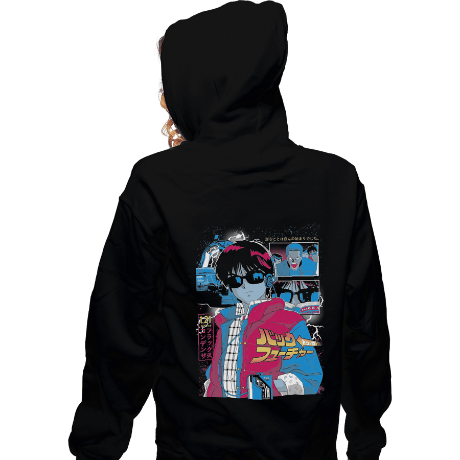 Shirts Zippered Hoodies, Unisex / Small / Black Back To The City Pop