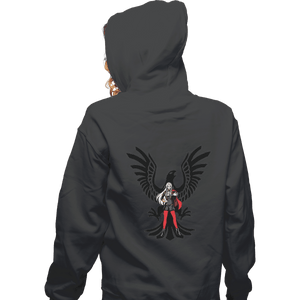 Shirts Pullover Hoodies, Unisex / Small / Charcoal Black Eagles House Leader