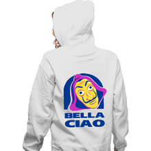 Load image into Gallery viewer, Shirts Zippered Hoodies, Unisex / Small / White Bella Ciao Tacos
