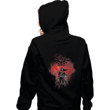 Load image into Gallery viewer, Shirts Zippered Hoodies, Unisex / Small / Black Dark Link Art
