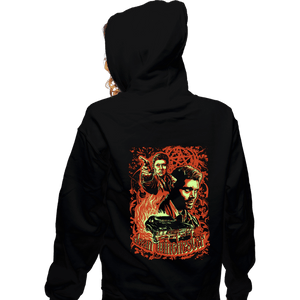 Daily_Deal_Shirts Zippered Hoodies, Unisex / Small / Black Dean