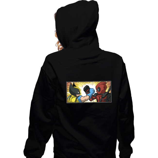 Daily_Deal_Shirts Zippered Hoodies, Unisex / Small / Black Loganpool