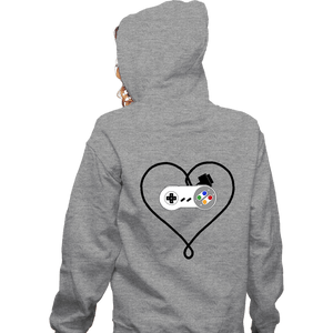 Shirts Zippered Hoodies, Unisex / Small / Sports Grey Retro Forever