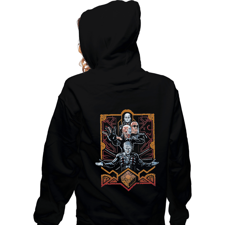 Shirts Zippered Hoodies, Unisex / Small / Black Enter The Cenobites