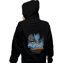 Load image into Gallery viewer, Shirts Pullover Hoodies, Unisex / Small / Black Avatar Wars
