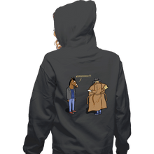 Load image into Gallery viewer, Shirts Zippered Hoodies, Unisex / Small / Dark Heather Trench Coat
