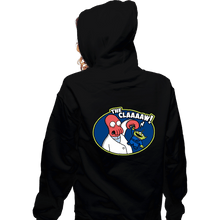 Load image into Gallery viewer, Shirts Zippered Hoodies, Unisex / Small / Black Wrong Claw!
