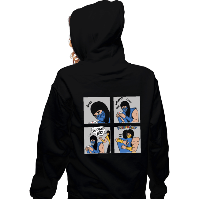 Shirts Zippered Hoodies, Unisex / Small / Black Mortal Komfort