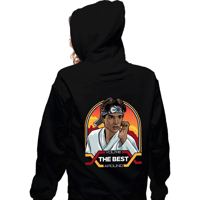 Secret_Shirts Zippered Hoodies, Unisex / Small / Black You're The Best Arround