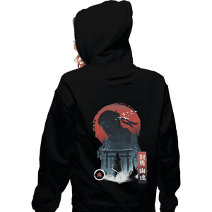 Shirts Pullover Hoodies, Unisex / Small / Black Samurai Warrior