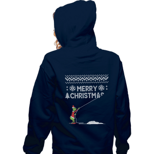Shirts Pullover Hoodies, Unisex / Small / Navy Stealing Christmas