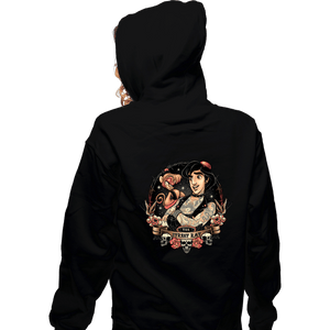 Daily_Deal_Shirts Zippered Hoodies, Unisex / Small / Black The Street Rat