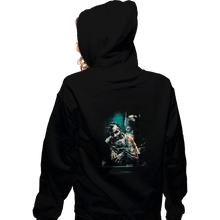 Load image into Gallery viewer, Daily_Deal_Shirts Zippered Hoodies, Unisex / Small / Black Silence Of The Laughs

