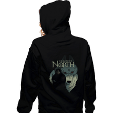 Load image into Gallery viewer, Shirts Zippered Hoodies, Unisex / Small / Black King In The North
