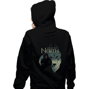 Shirts Zippered Hoodies, Unisex / Small / Black King In The North